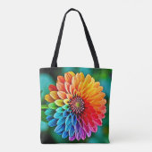 Lebhaftes Bloom of Hope and Joy Design Tasche (Rückseite)