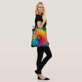 Lebhaftes Bloom of Hope and Joy Design Tasche (Am Model)
