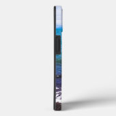 Lebhaftes Blue Ocean Waves iPhone Case (Rückseite / Rechts)