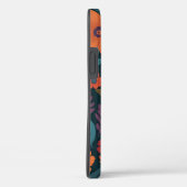 Lebhaftes Blumenband Case-Mate iPhone Hülle (Rückseite / Rechts)