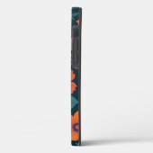 Lebhaftes Blumenband Case-Mate iPhone Hülle (Rückseite / Links)