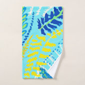 Lebhaftes Blumendesign Badhandtuch Set (Handtuch)