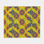 Lebhaftes Blumendesign für Decken und Betten (Vorderseite (Horizontal))