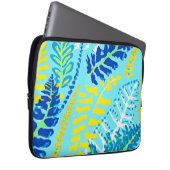 Lebhaftes Blumendesign Laptopschutzhülle (Vorne Rechts)