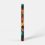 Lebhaftes Blumendesign Samsung Galaxy Hülle (Rechte Seite)