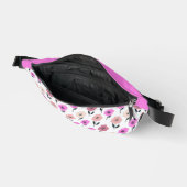 Lebhaftes Blumenmuster Bauchtasche (Offen)