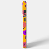 Lebhaftes Blumenmuster Case-Mate iPhone Hülle (Rückseite / Links)