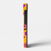 Lebhaftes Blumenmuster Case-Mate iPhone Hülle (Rückseite / Links)