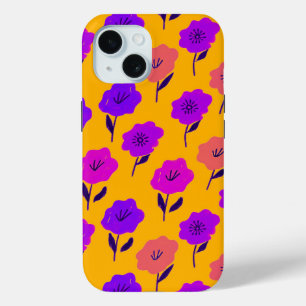 Lebhaftes Blumenmuster Case-Mate iPhone Hülle