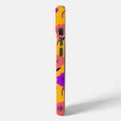 Lebhaftes Blumenmuster Case-Mate iPhone Hülle (Rückseite / Links)