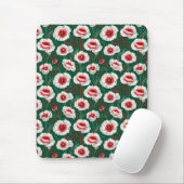 Lebhaftes Blumenmuster Mousepad (Mit Mouse)