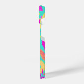 Lebhaftes Blumenmuster-Muster Telefongehäuse iPhone Hülle (Linke Seite)