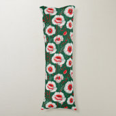 Lebhaftes Blumenmuster Seitenschläferkissen (Vorderseite Vertikal)