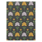 Lebhaftes Blumenmuster Tischdecke (Vorderseite)