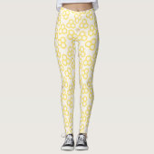 Lebhaftes Blumenmuster-Zuhause Leggings (Vorderseite)