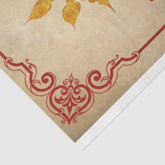 Lebhaftes Blumenzauber-Tissue-Papier Seidenpapier