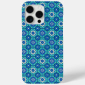 Lebhaftes Boho Chic Blumenmuster Case-Mate iPhone Hülle (Rückseite)
