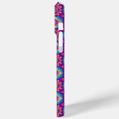 Lebhaftes Boho Chic Mandala Blumenmuster Case-Mate iPhone Hülle (Rückseite / Links)