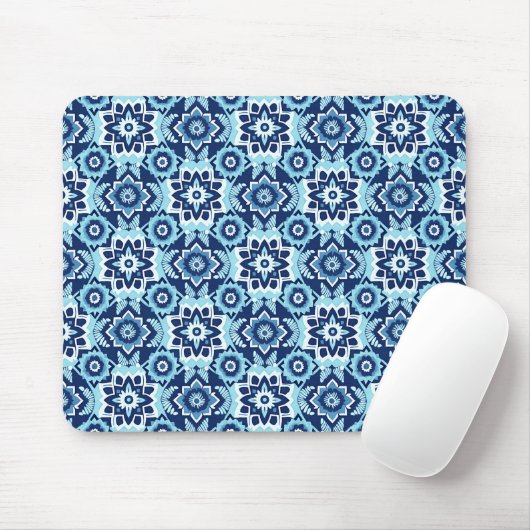 Lebhaftes Boho Chic Mandala Pattern Mousepad (Mit Mouse)