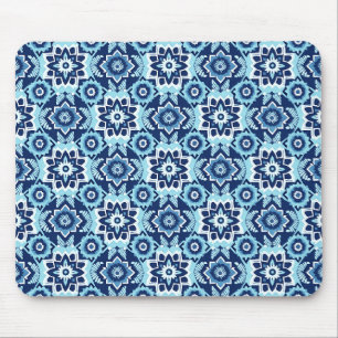 Lebhaftes Boho Chic Mandala Pattern Mousepad