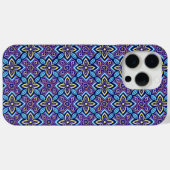 Lebhaftes Boho geometrisches Muster Case-Mate iPhone Hülle (Rückseite (Horizontal))