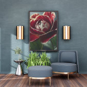 Lebhaftes Bouquet mit Frühlingsblumen Fotodruck