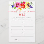 Lebhaftes Brautparty (Vorderseite)