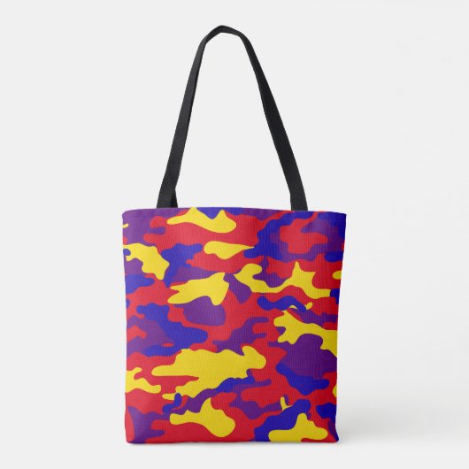 Lebhaftes Camouflage Tasche (Rückseite)