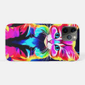 Lebhaftes Cat Artwork Case-Mate iPhone Hülle (Rückseite (Horizontal))