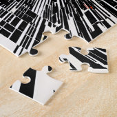 Lebhaftes Chaos: Abstrakter Farbtanz Puzzle (Seite)