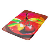 Lebhaftes Cherry Duo Badematte (Schrägansicht)