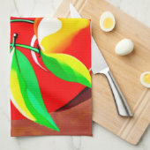 Lebhaftes Cherry Duo Geschirrtuch (Viertel Falte)