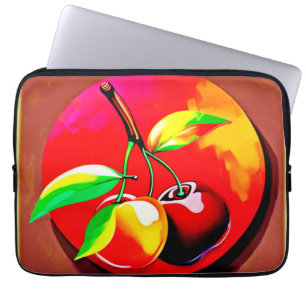 Lebhaftes Cherry Duo Laptopschutzhülle