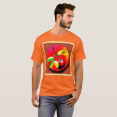 Lebhaftes Cherry Duo T-Shirt (Vorne ganz)