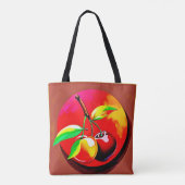 Lebhaftes Cherry Duo Tasche (Rückseite)
