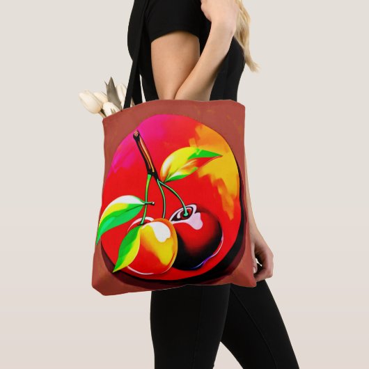 Lebhaftes Cherry Duo Tasche (Von Nahem)