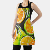 Lebhaftes Citrus-Gemälde Schürze (InSitu)