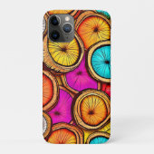 Lebhaftes Coconut Slice Abstract Design Case-Mate iPhone Hülle (Rückseite)