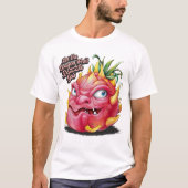 Lebhaftes Dragon Fruit Roaring T-Shirt (Vorderseite)