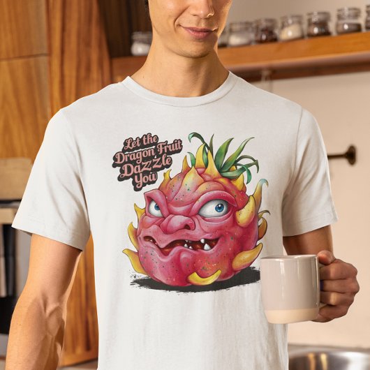 Lebhaftes Dragon Fruit Roaring T-Shirt