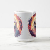 Lebhaftes Eagle Artwork Kaffeetasse (Mittel)