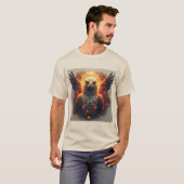 Lebhaftes Eagle Artwork T-Shirt (Vorne ganz)