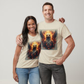 Lebhaftes Eagle Artwork T-Shirt (Unisex)