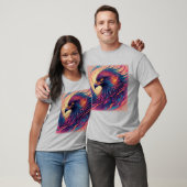 Lebhaftes Eagle Artwork T-Shirt (Unisex)