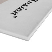 "Lebhaftes Erbe" Schneidebrett (Ecke)