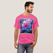 Lebhaftes Ethereal Bloom Artwork T-Shirt (Vorne ganz)