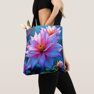Lebhaftes Ethereal Bloom Artwork Tasche