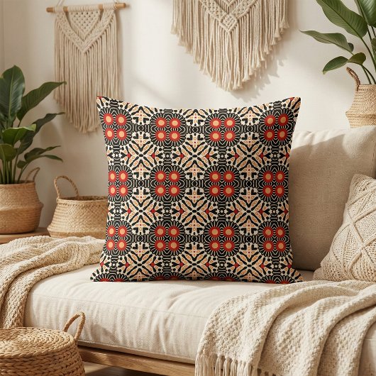 Lebhaftes ethnisch arabisches Bohemisches Mosaikmu Stoff