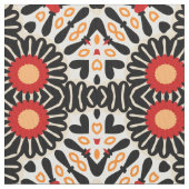 Lebhaftes ethnisch arabisches Bohemisches Mosaikmu Stoff (Nahaufnahme)