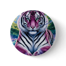 Lebhaftes Fantasy Tiger Portrait | exotisch